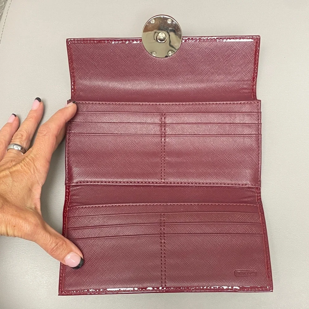 Coach chic red